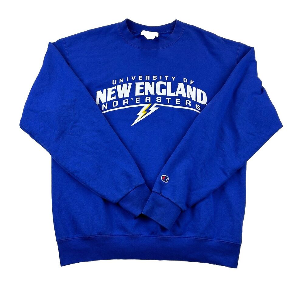 Vintage University Of New England Nor’easters Sweatshirt M Champion Crew Neck